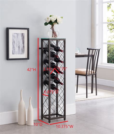 sheet metal wine rack|freestanding metal wine rack.